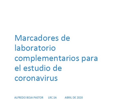 Marcadores de laboratorio complementarios para el estudio de COVID19 en el LRC