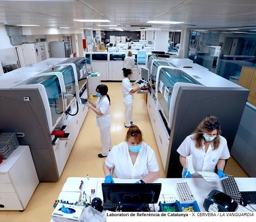 El LRC participa en la realización de tests  serológicos para el personal sanitario de Cataluña ante el SARS-CoV-2