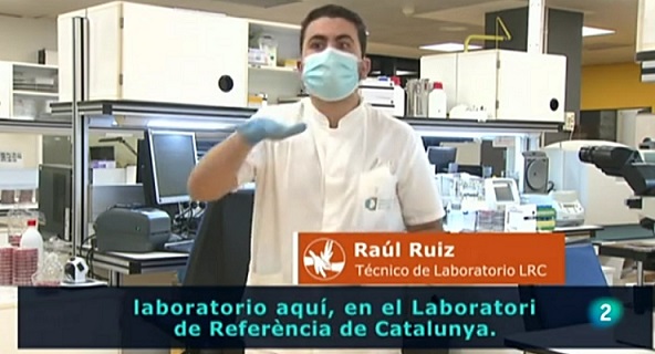 Participació de l’LRC en un reportatge per RTVE 