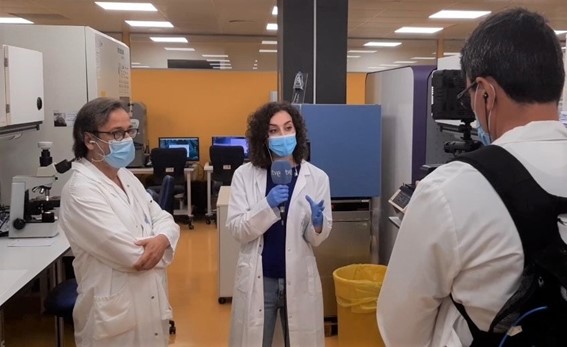Intervenció del Laboratori de Referència de Catalunya al programa "La hora de la 1" de TVE