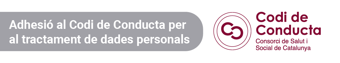 Adhesió al Codi de Conducta per al tractament de dades personals 
