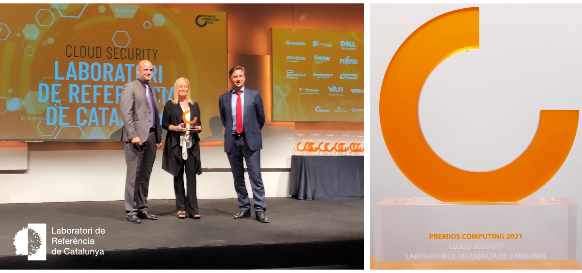 El LRC ha sido galardonado con el premio "Cloud Security"
