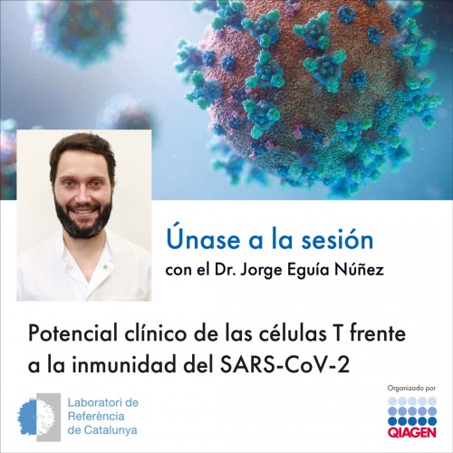 23 de noviembre: webinar Potencial clínico de las células T frente a la inmunidad del SARS-CoV-2