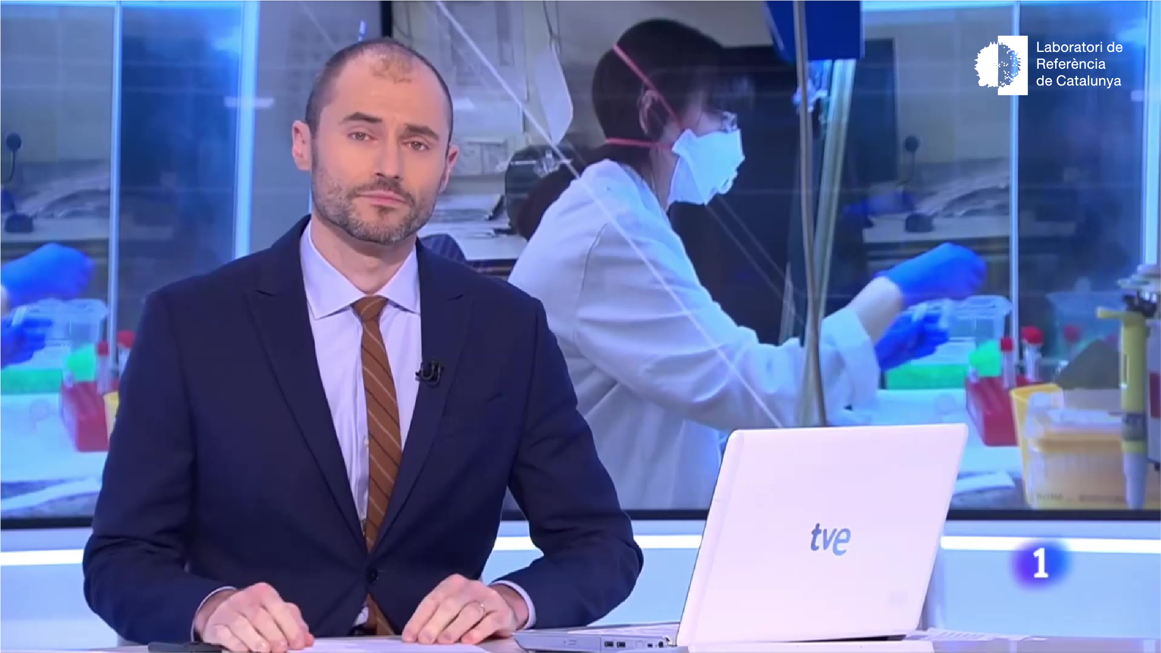 TVE da visibilidad a la situación de los laboratoris en esta sexta oleada de Covid