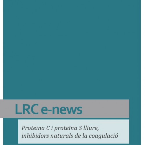 Proteína C y proteína S libre, inhibidores naturales de la coagulación