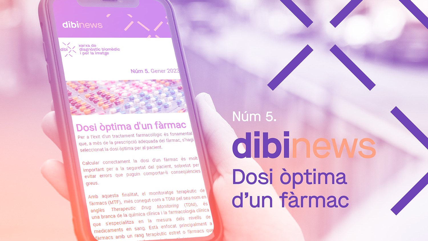 dibinews núm. 5 · Dosis óptima de un fármaco